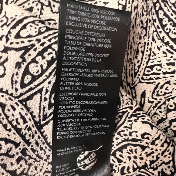 Anthropologie By Anthropologie Lacy V-Neck Mini Dress - Picture 10 of 11